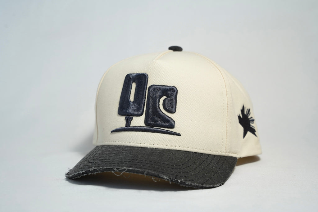 OC Golf Hat | Natural/Dark Gray